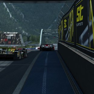 Honza and Steneker battling for a podium